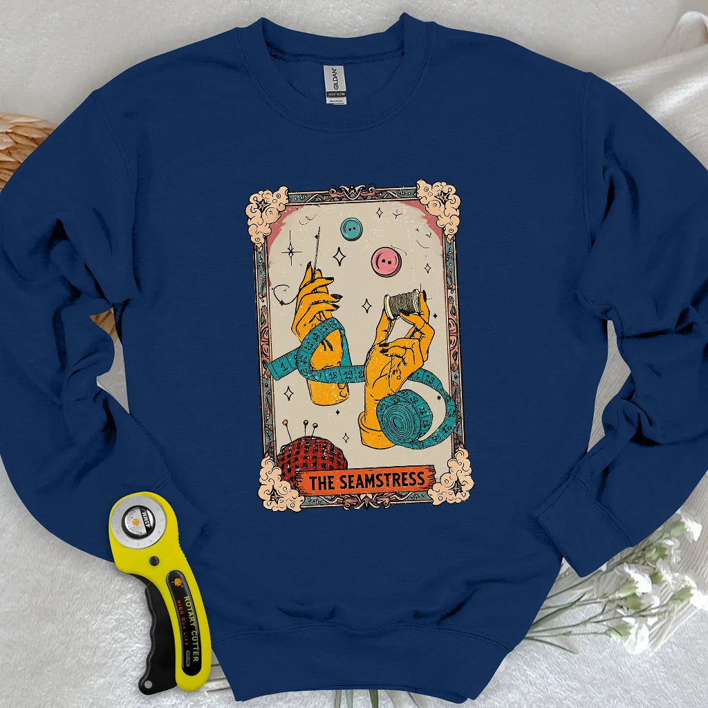 Tarot Card Seamstress Sweatshirt