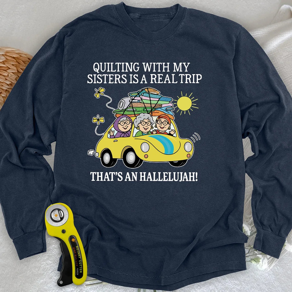 C'est un T-shirt à manches longues "Hallelujah" !