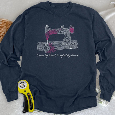 T-shirt à manches longues Le cœur emmêlé