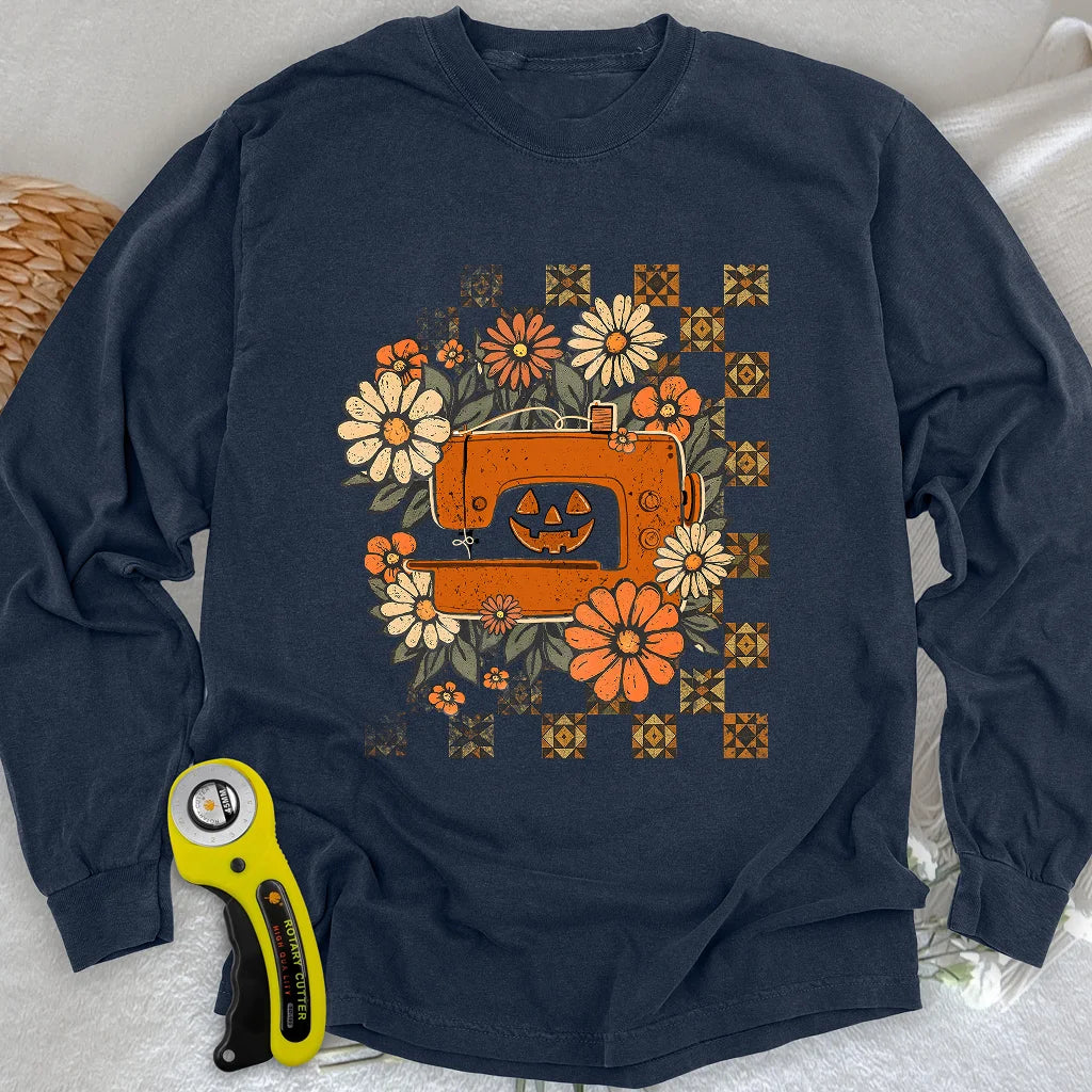 The Jack-o’-Quilter Long Sleeve T-shirt