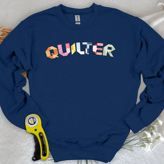 The Quilter's Studio Sampler Sweatshirt