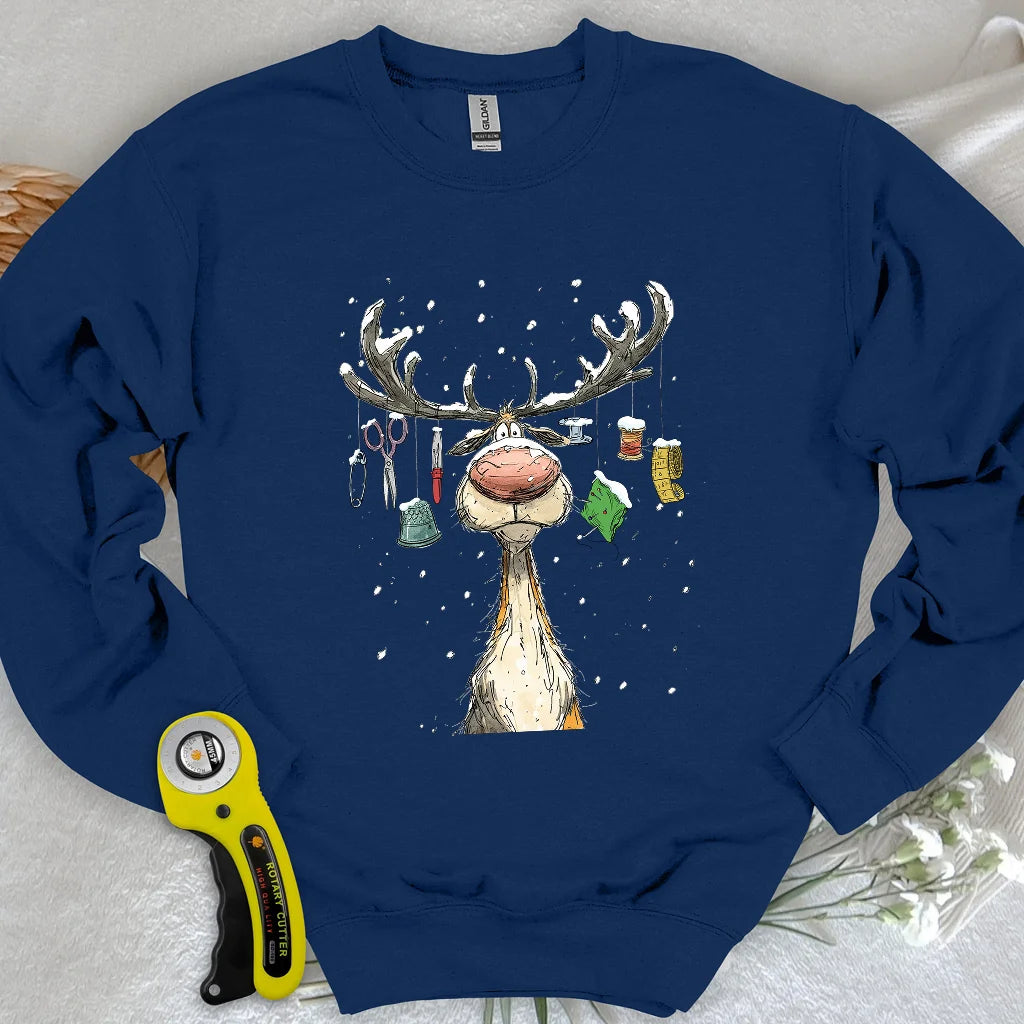 Le sweat-shirt matelassé Renne