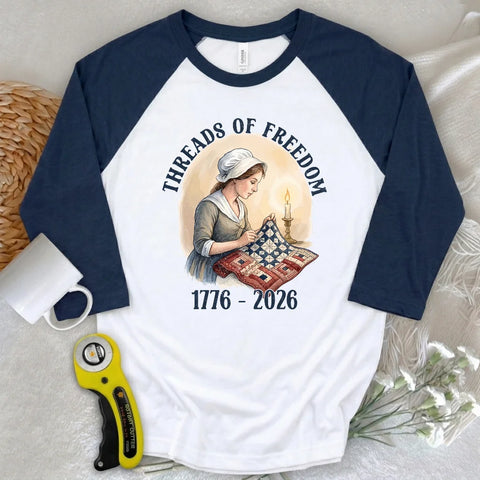 T-shirt a maniche 3/4 Threads of Freedom
