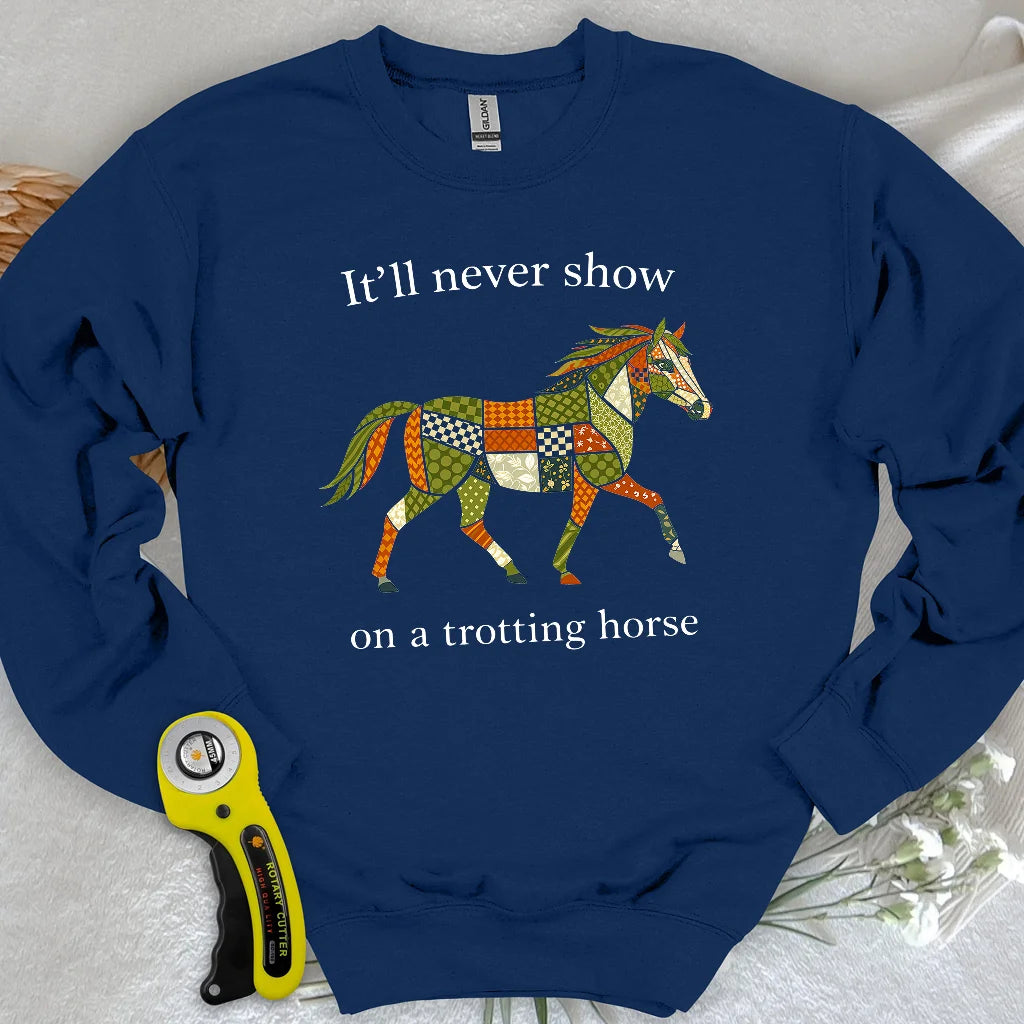 Trotting Horse Rule Sweatshirt