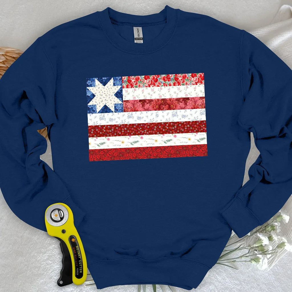 USA Star Flag Sweatshirt