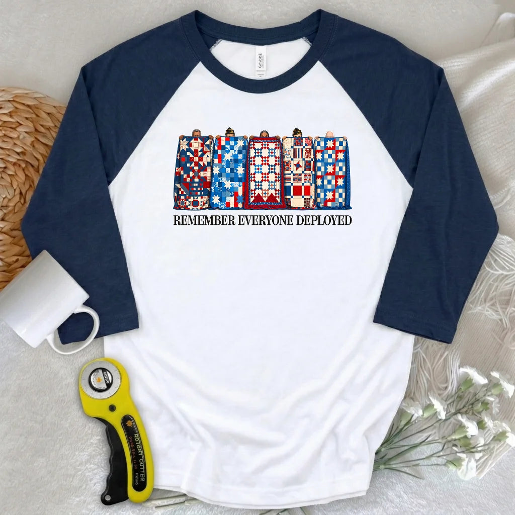 US Veteran 3/4 Sleeve T-shirt