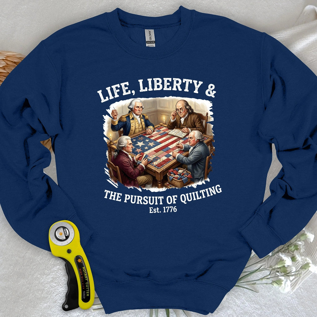 United We Quilt 1776 Sweatshirt