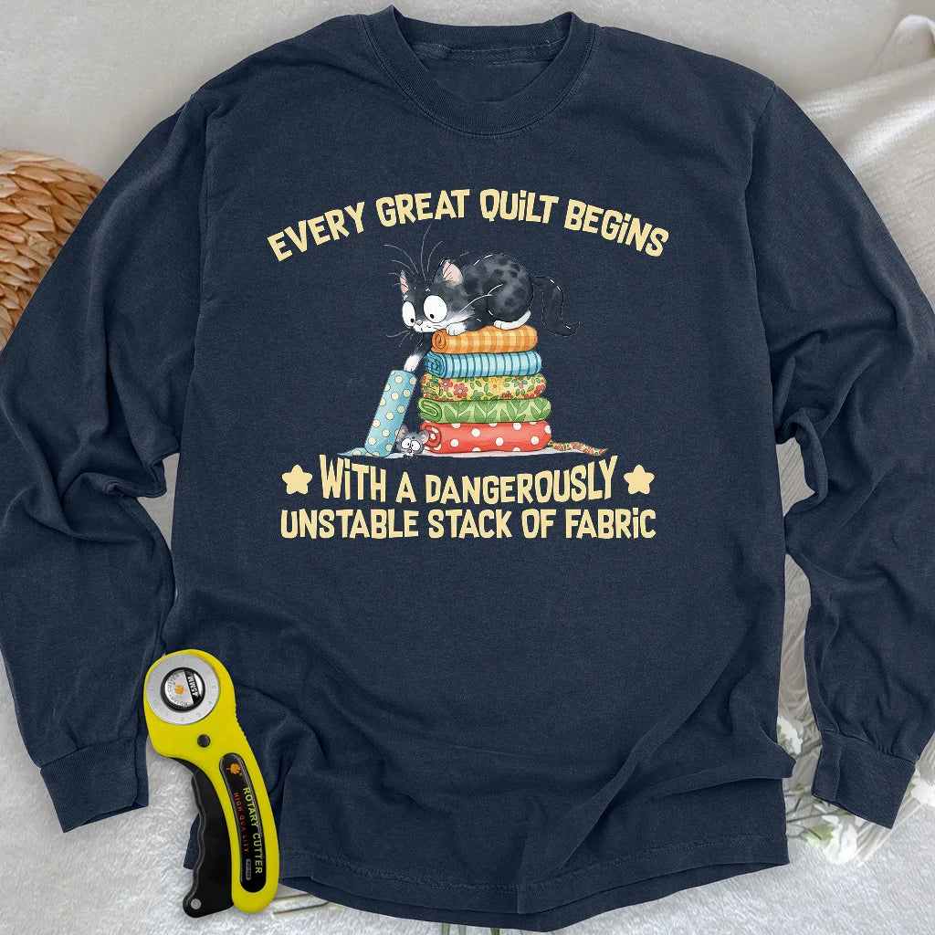 Unstable Fabric Long Sleeve T-shirt