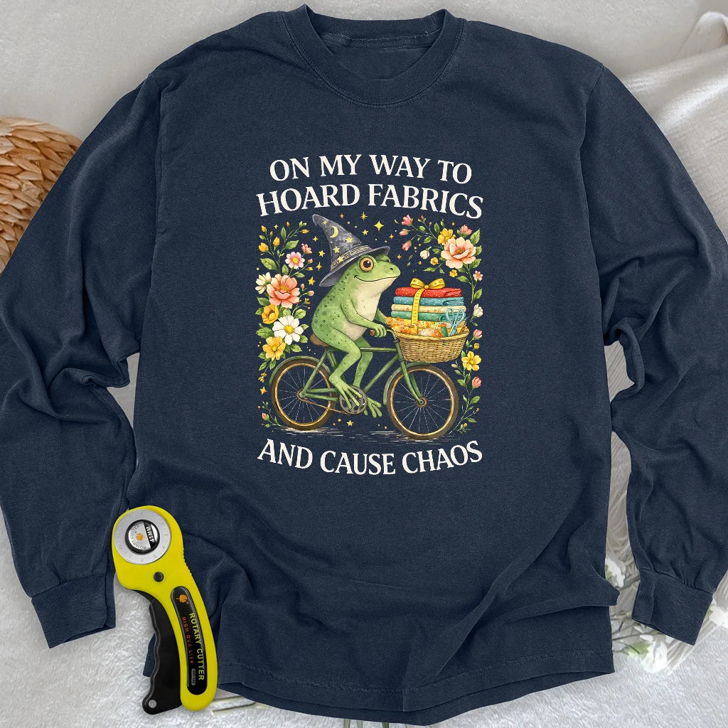 Way To Hoard Fabric Long Sleeve T-shirt