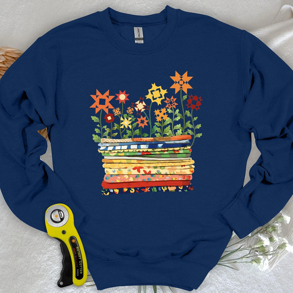 Le Sweatshirt Où les Couettes Fleurissent
