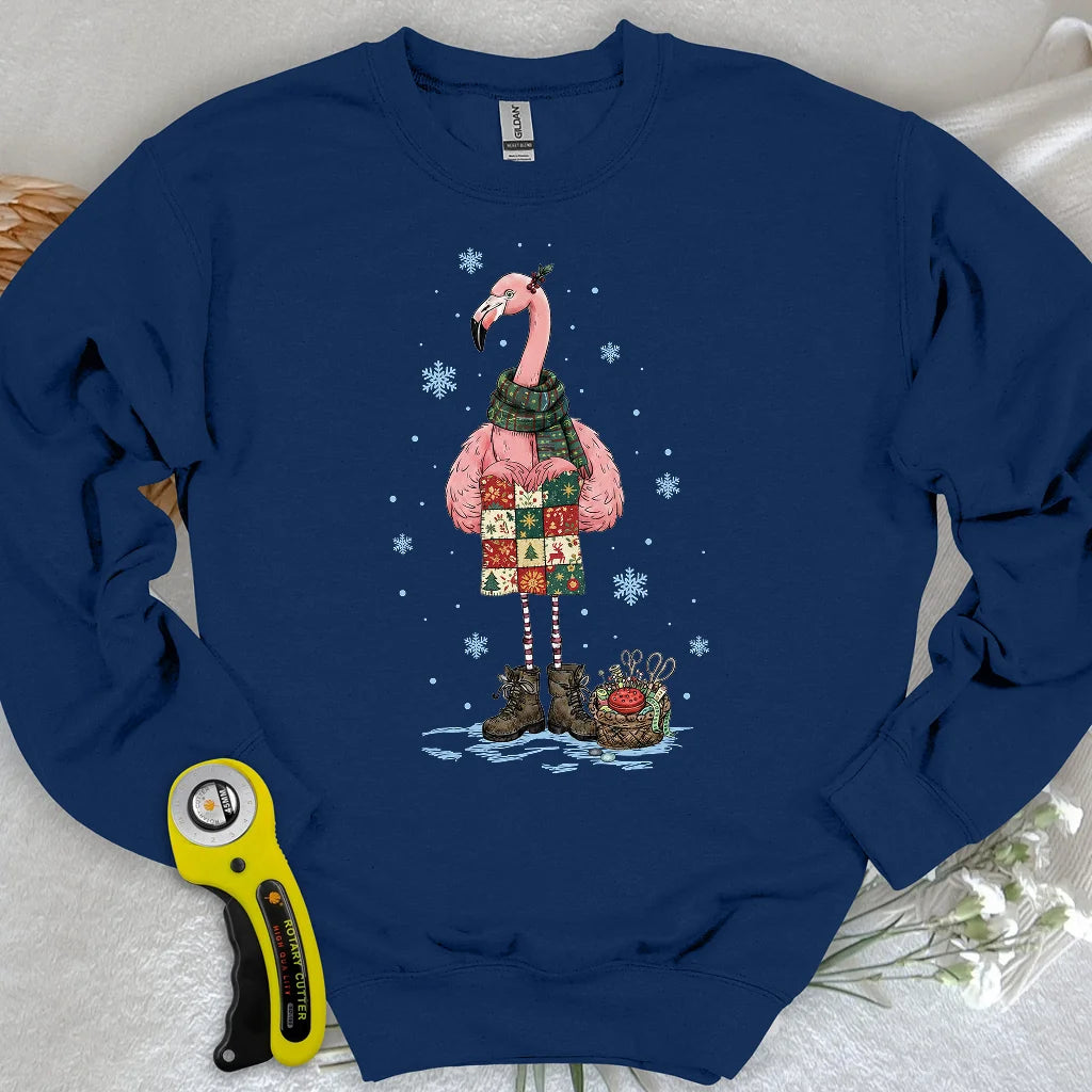 Winter Flamingo Sweatshirt