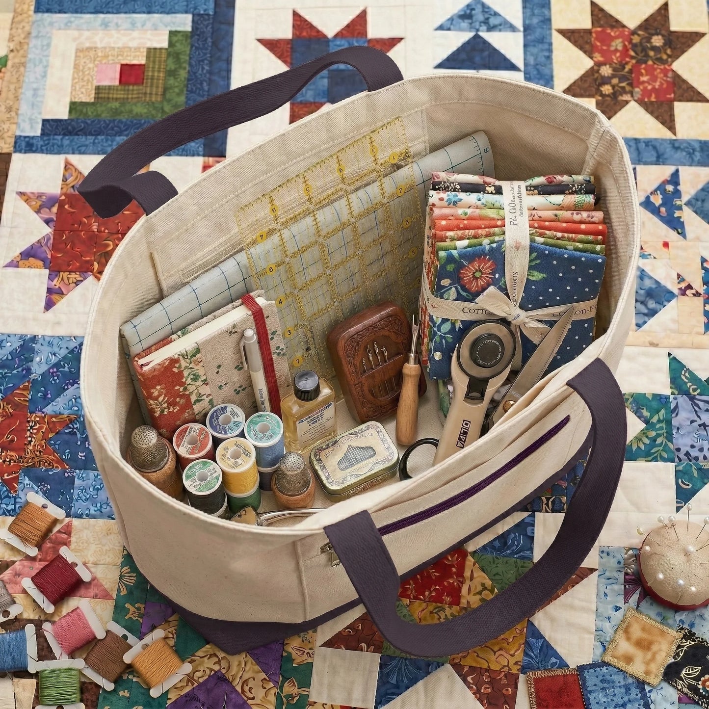 Quilted Tribute Tote