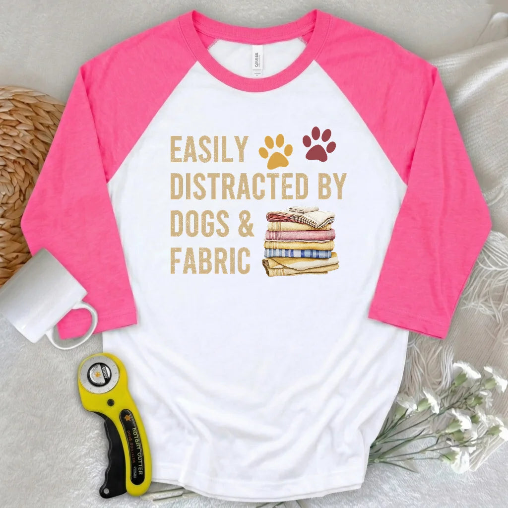 Paws & Patterns 3/4 Sleeve T-shirt