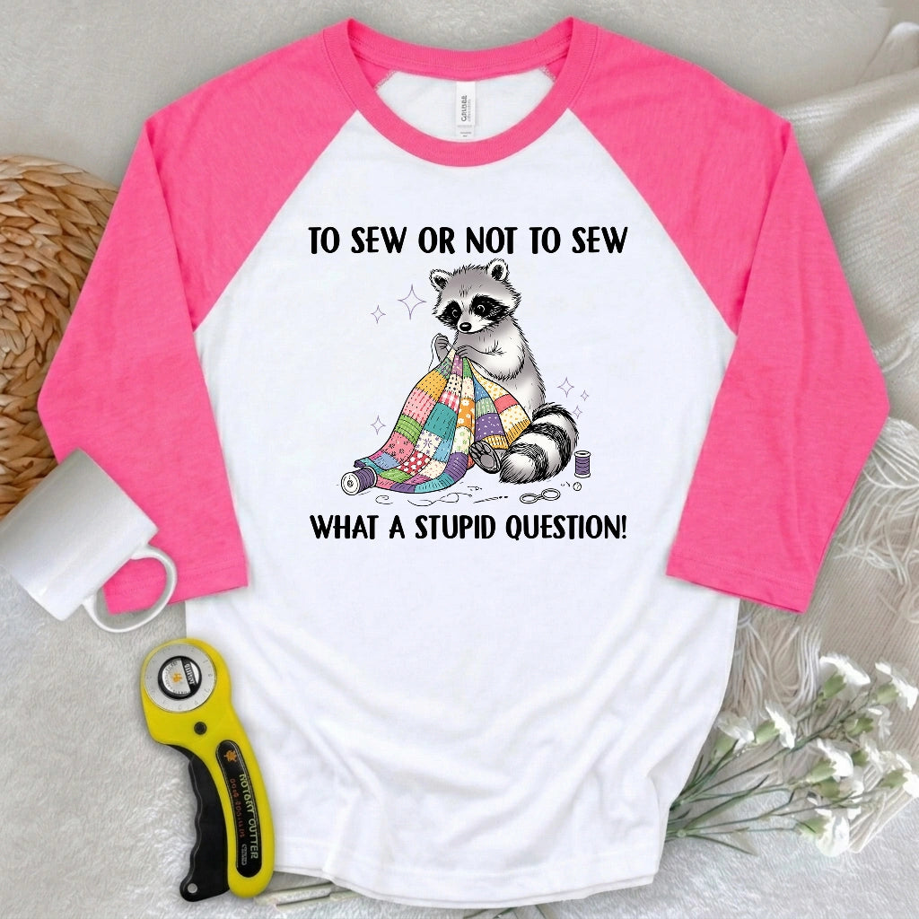 Sew and Sew 3/4 Sleeve T-shirt