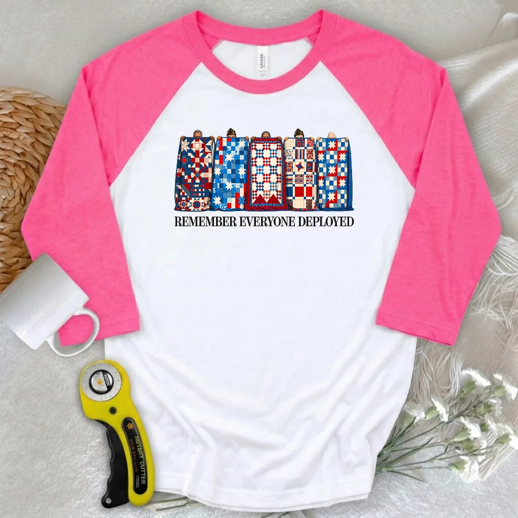 US Veteran 3/4 Sleeve T-shirt