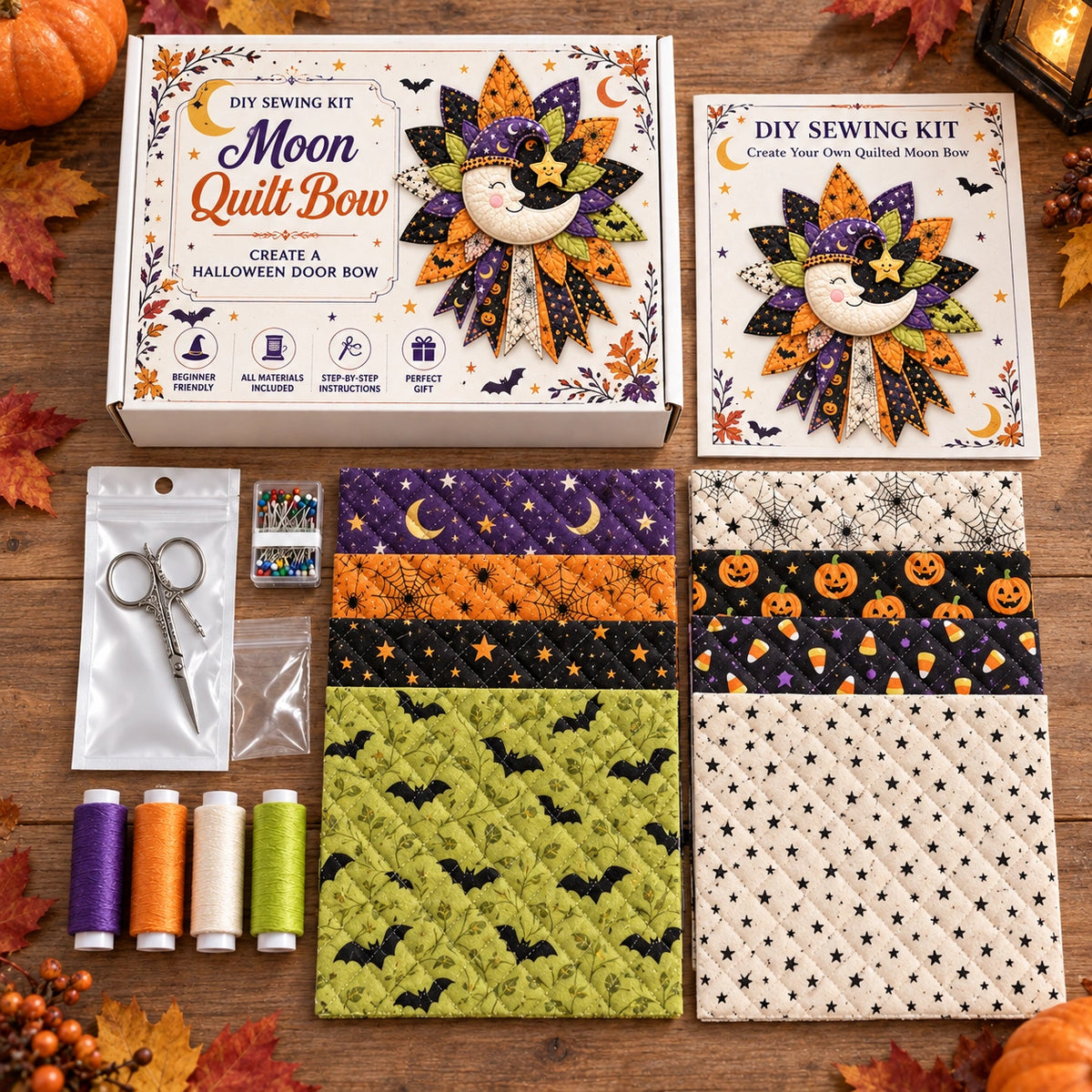 Style 12 DIY Oversized Quilted Bow Sewing Kit