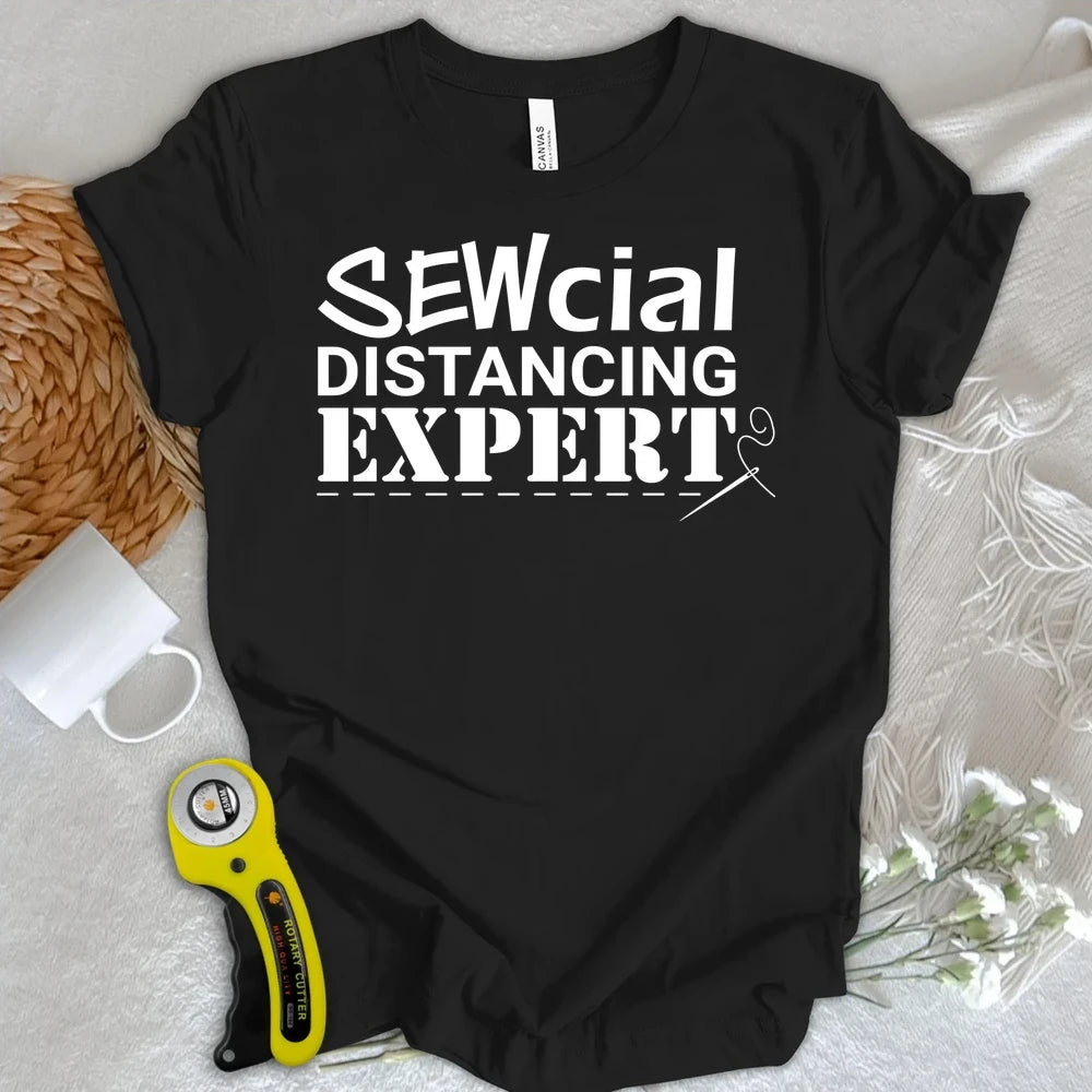 Sewcial Distancing T-shirt