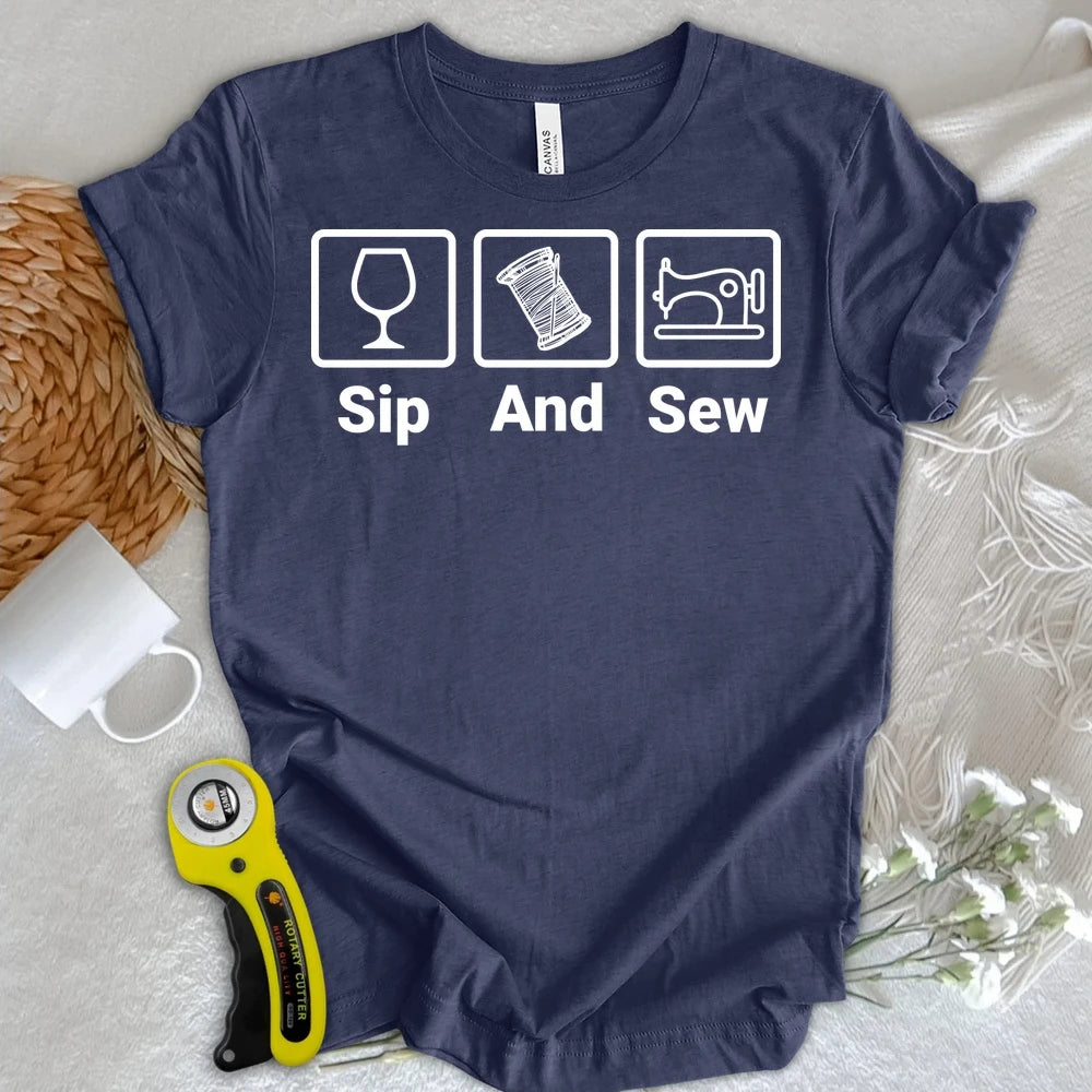 Sip and Sew T-shirt