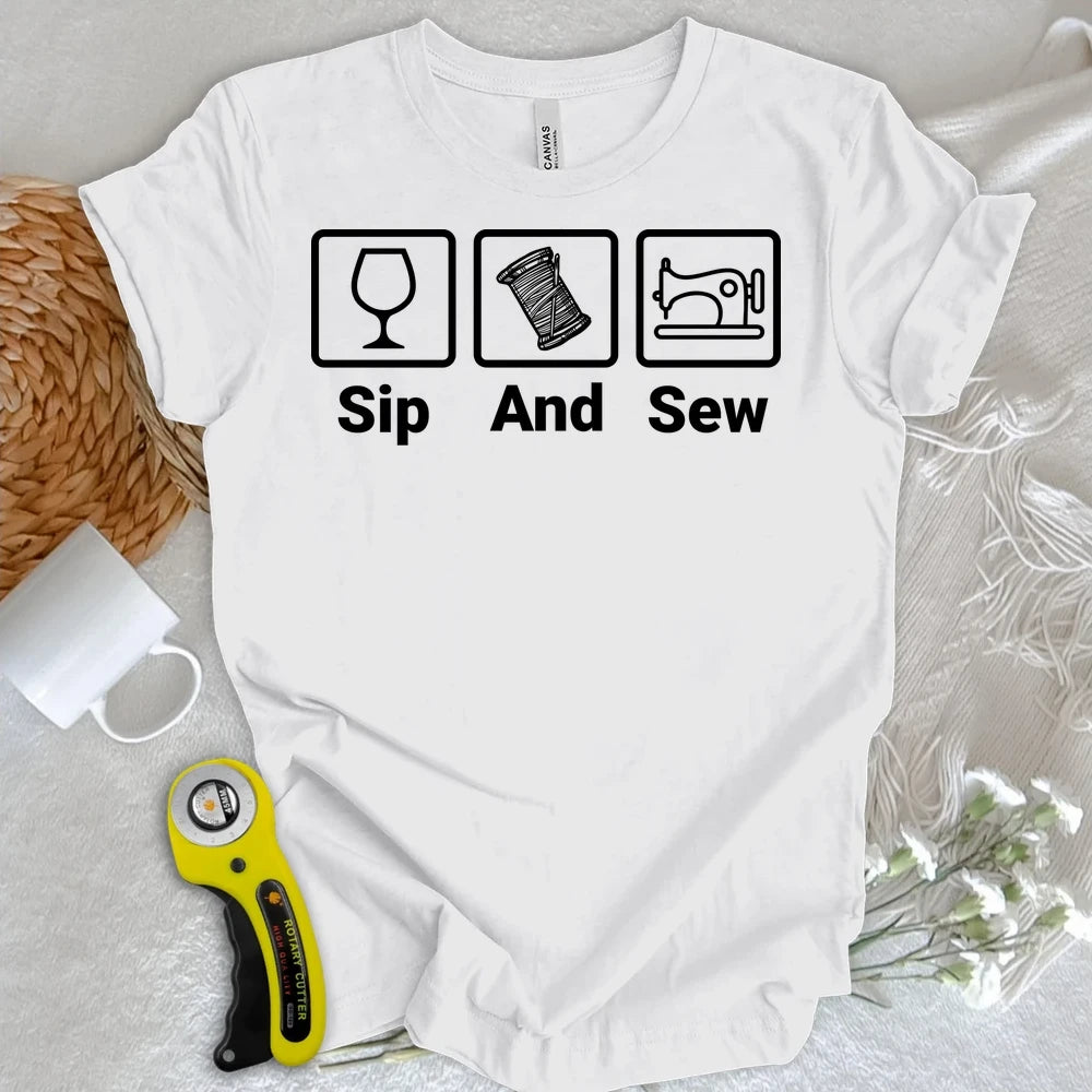 Sip and Sew T-shirt