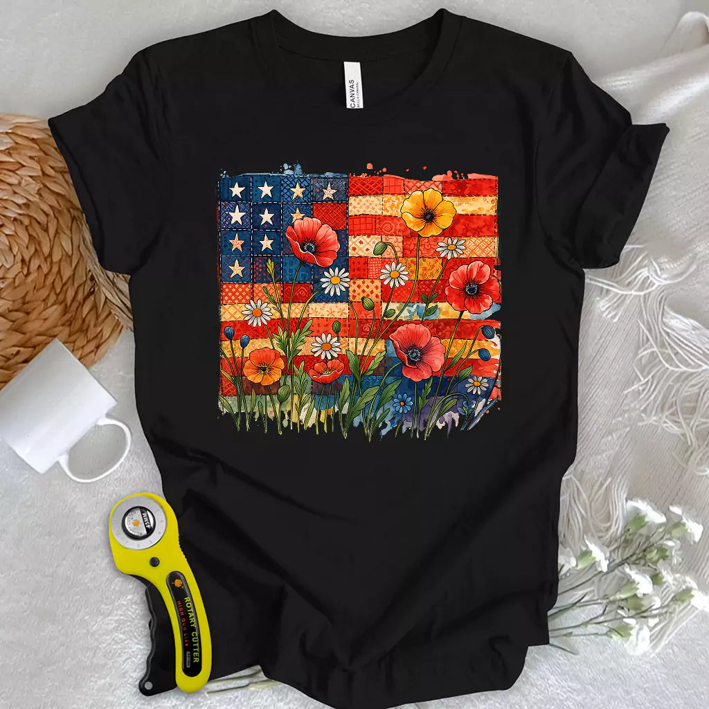 Patchwork Floral T-shirt