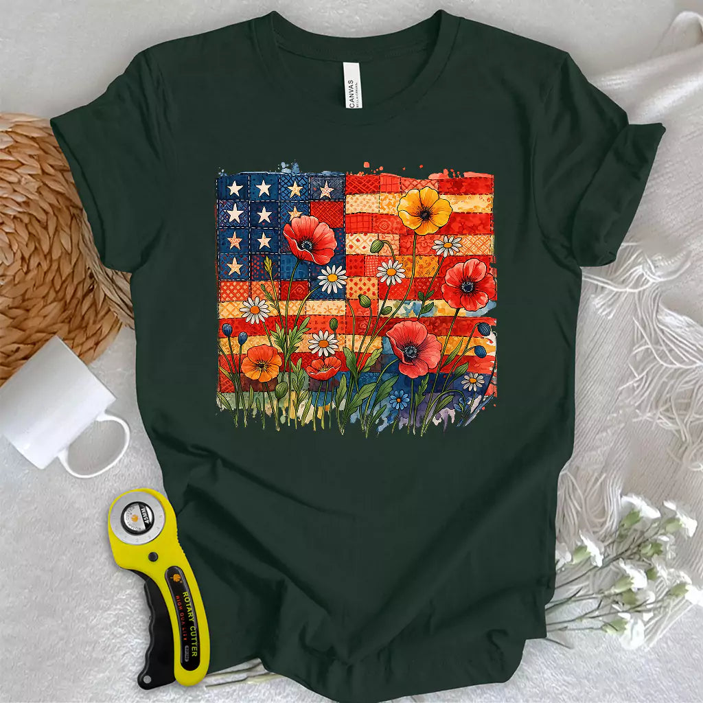 Patchwork Floral T-shirt