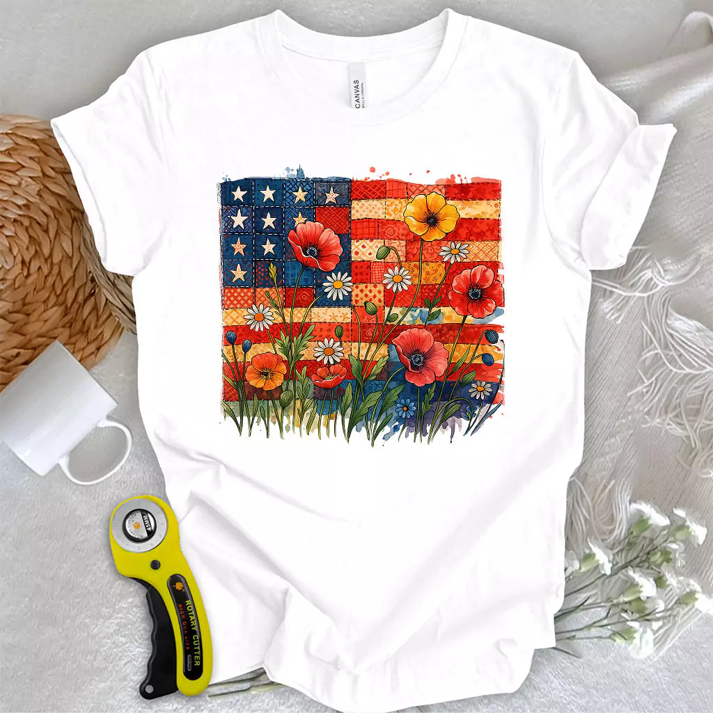 Patchwork Floral T-shirt