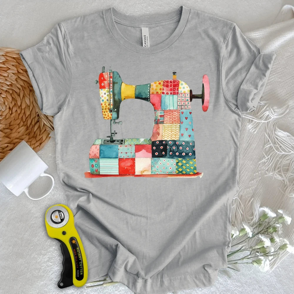 Patchwork Machine T-shirt