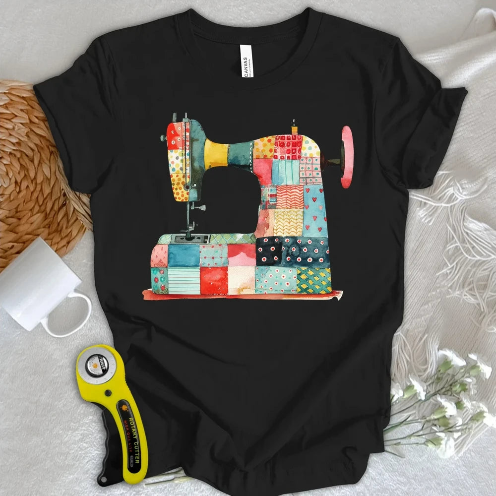 Patchwork Machine T-shirt