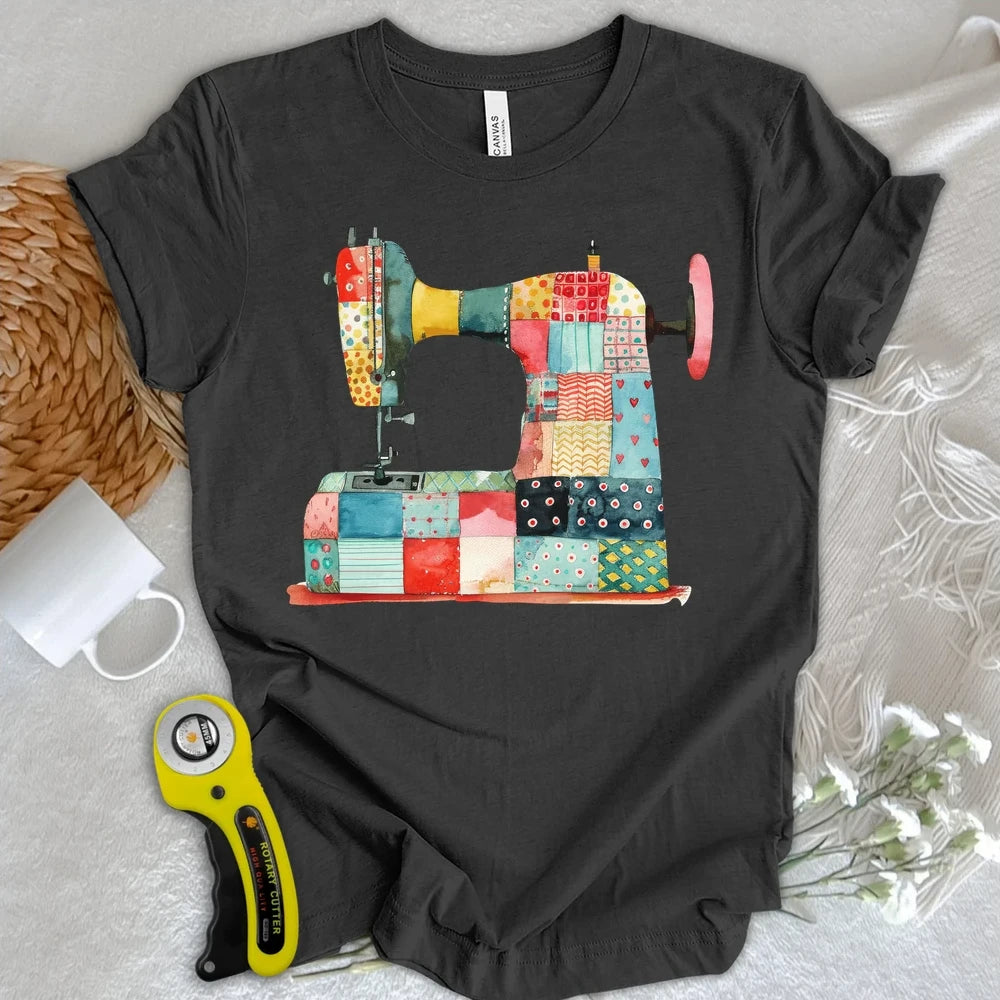 Patchwork Machine T-shirt