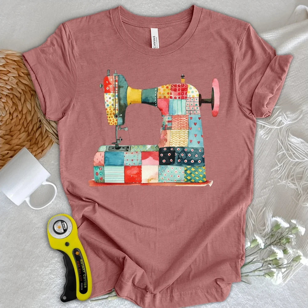 Patchwork Machine T-shirt