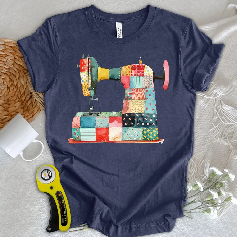 Patchwork Machine T-shirt