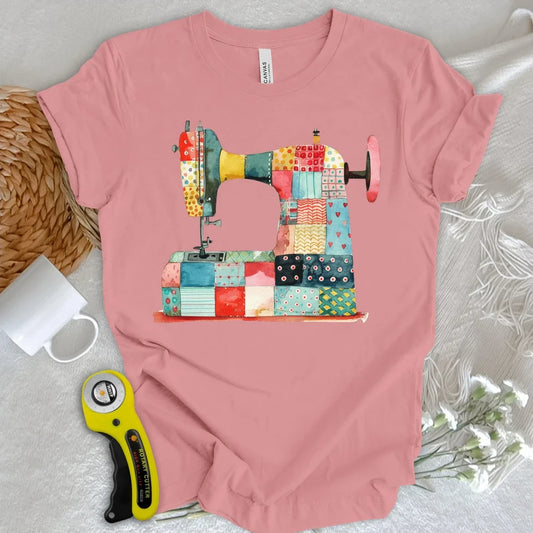 Patchwork Machine T-shirt