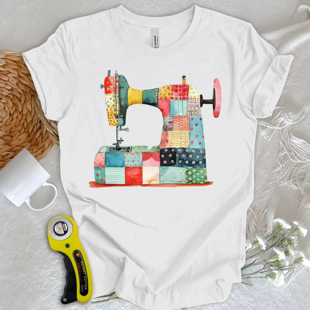 Patchwork Machine T-shirt