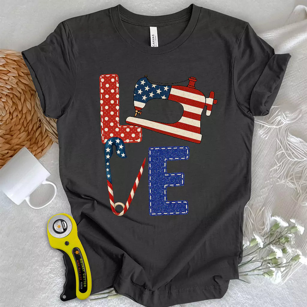 Patriotic Sewist T-shirt