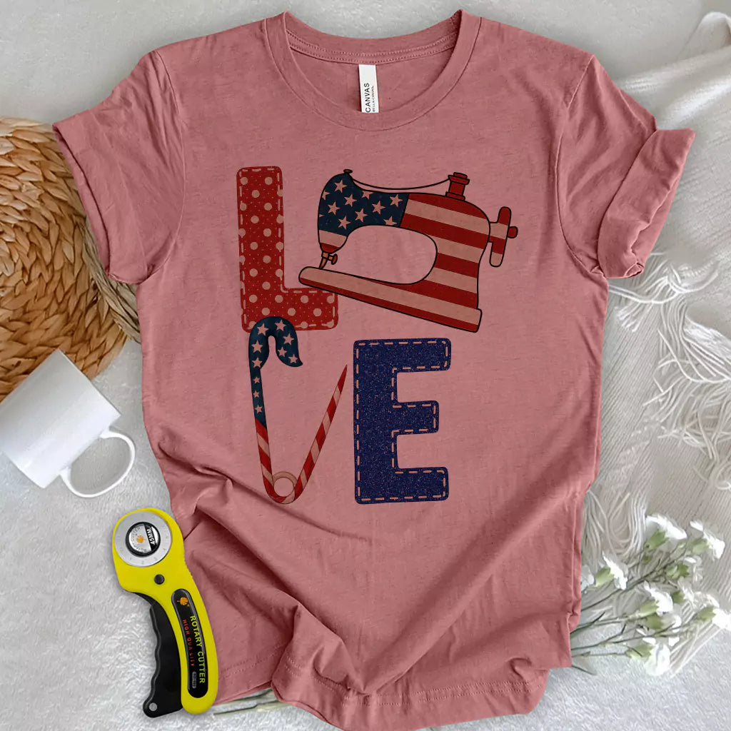 Patriotic Sewist T-shirt