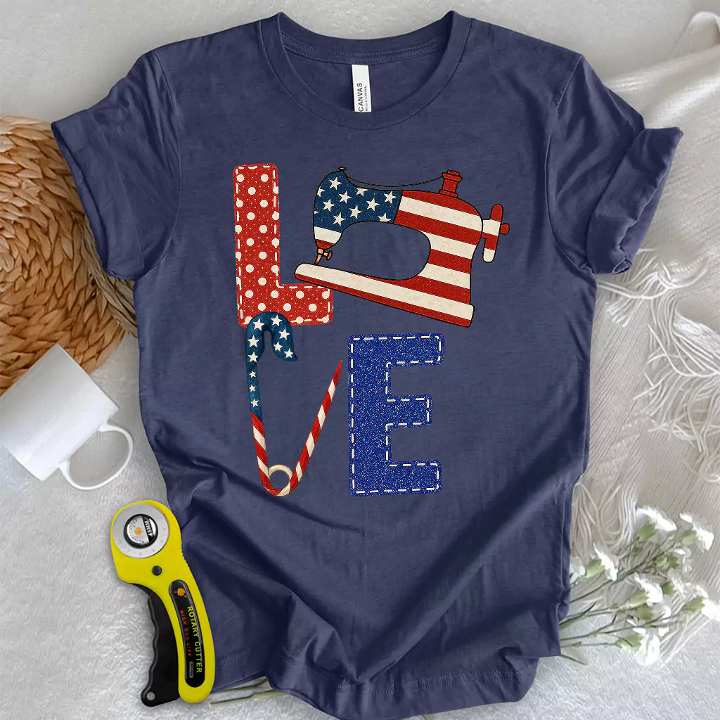 Patriotic Sewist T-shirt