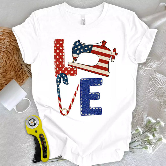 Patriotic Sewist T-shirt