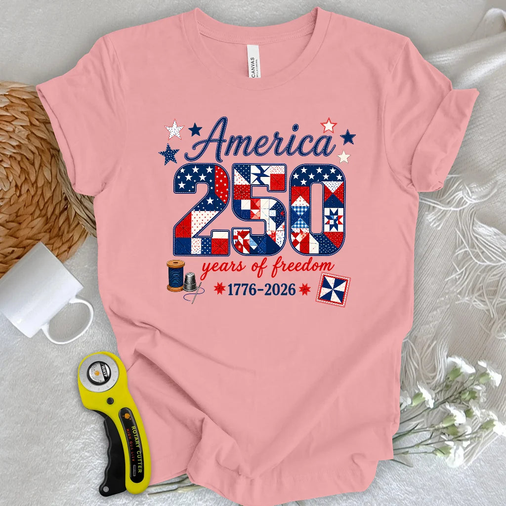 America 250: Pieced With Pride T-shirt