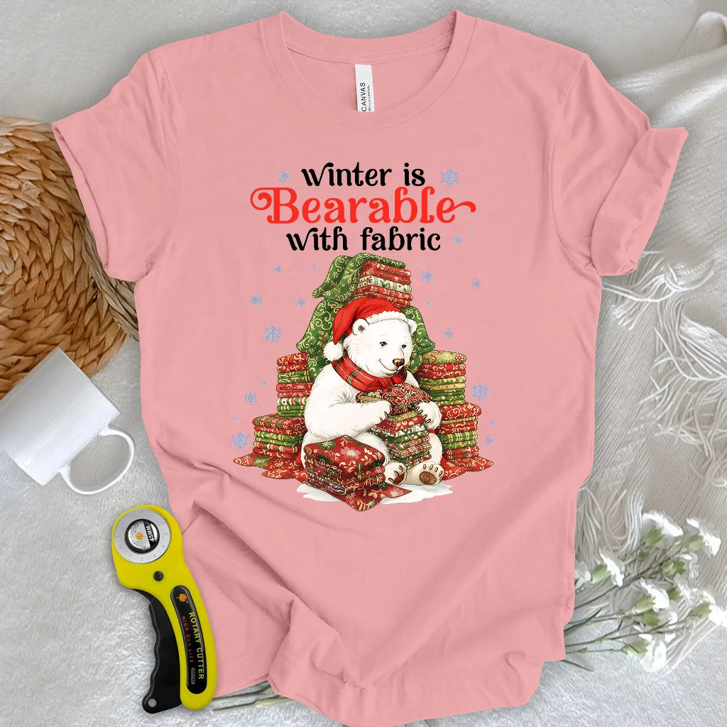 Tragbar mit Stoff-T-Shirt