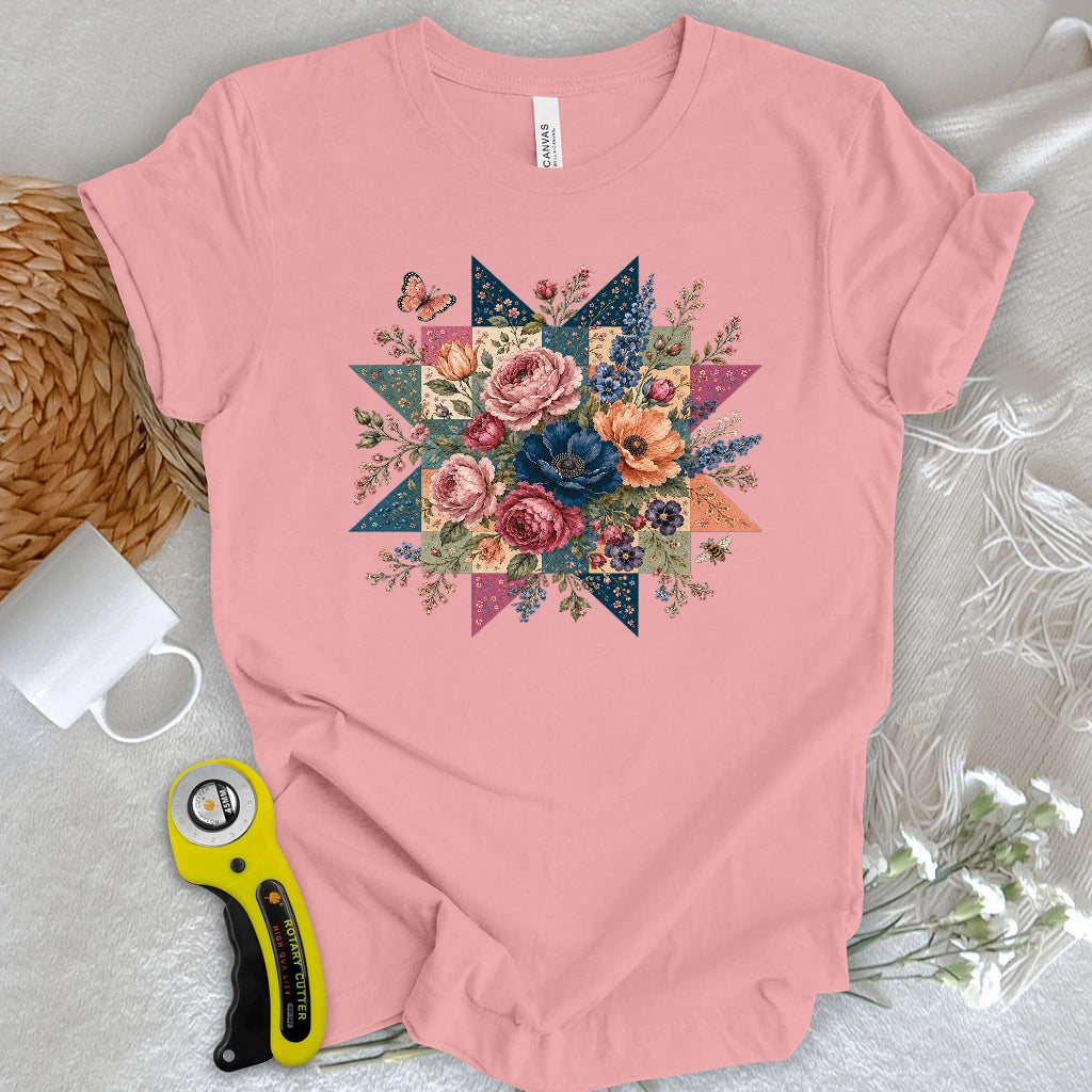Blooming Patchwork Star T-shirt