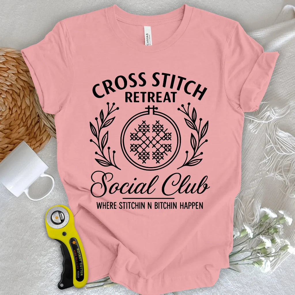 Cross Stitch Retreat T-shirt