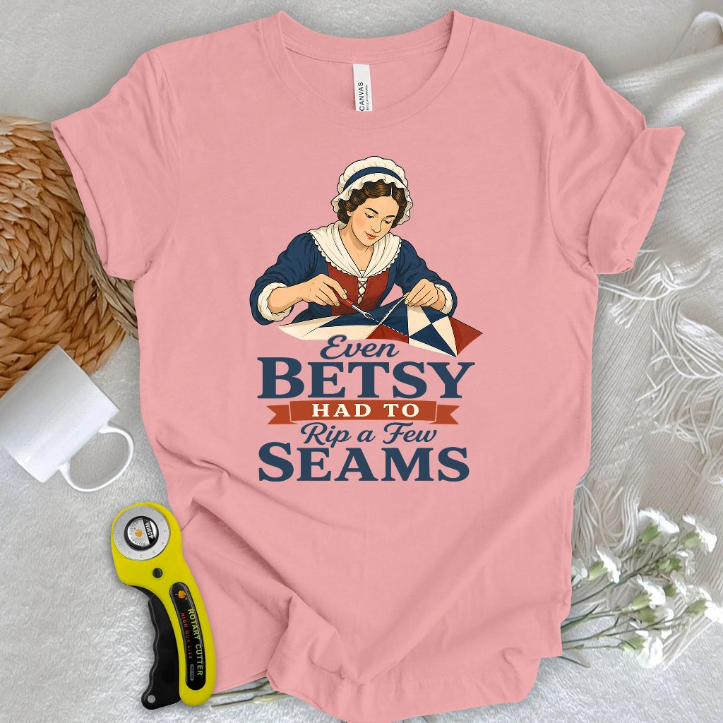 Even Betsy Rips Seams T-shirt