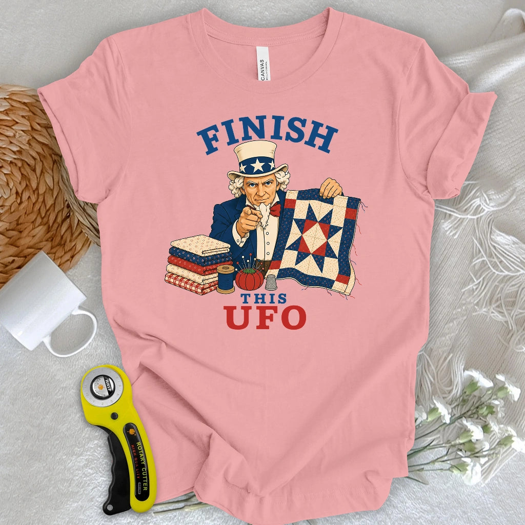 Finish this UFO! T-shirt