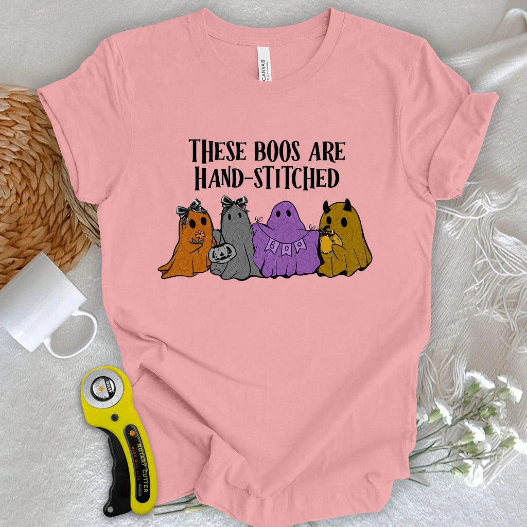 Hand-Stitched Boos T-shirt