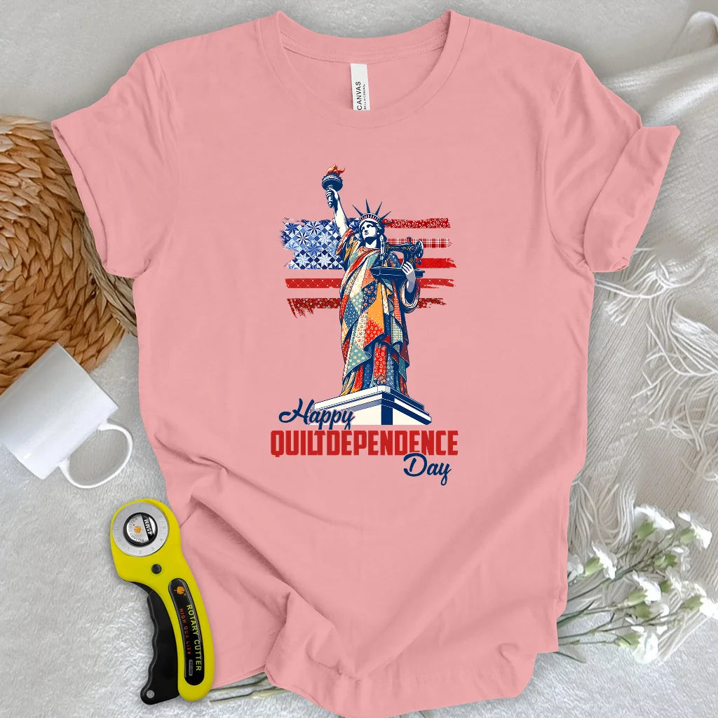 Happy Quiltdependence Day T-shirt