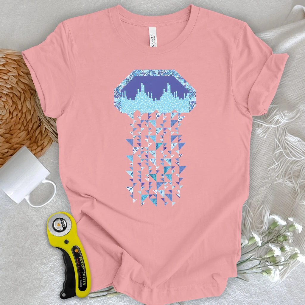 Jellyfish Patchwork T-shirt