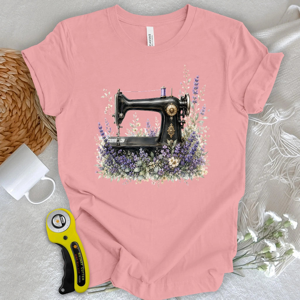 Lavender Sewing Machine T-shirt