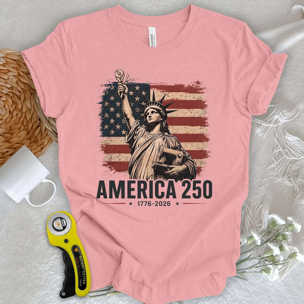 Liberty Freedom Quilt T-shirt