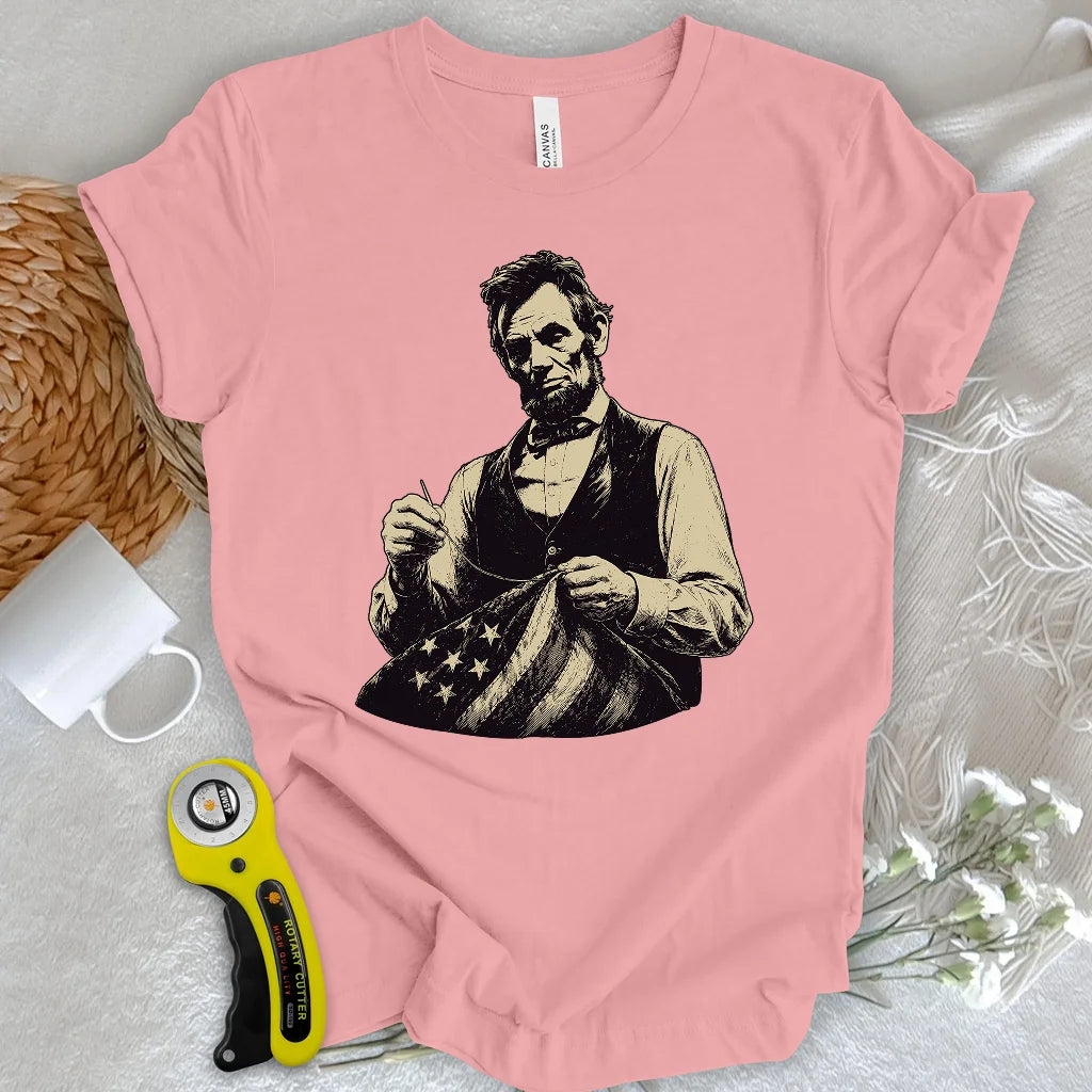 Lincoln: Stitching America Together T-shirt