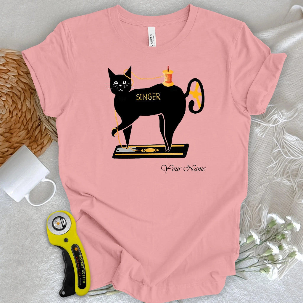 "Custom Name" Mewing Machine T-shirt